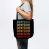 Braydon Name Vintage Retro Gift Named Braydon Tote Official Braydon Price Merch