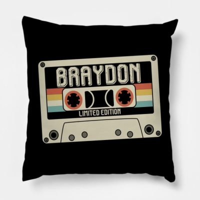 Braydon Limited Edition Vintage Style Throw Pillow Official Braydon Price Merch