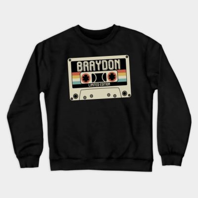 Braydon Limited Edition Vintage Style Crewneck Sweatshirt Official Braydon Price Merch