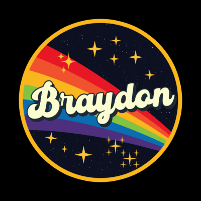 Braydon Rainbow In Space Vintage Style Tote Official Braydon Price Merch