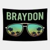 Cool Glasses Braydon Name Tapestry Official Braydon Price Merch