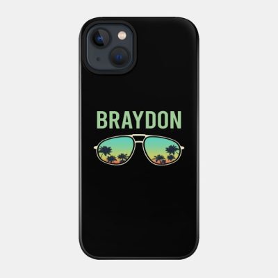 Cool Glasses Braydon Name Phone Case Official Braydon Price Merch