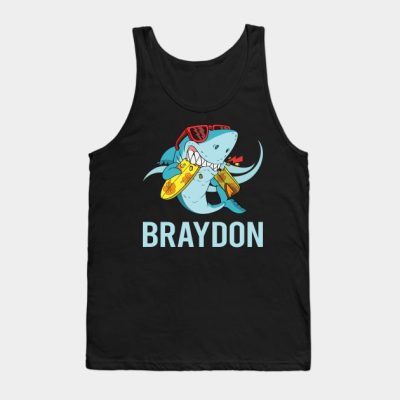 Funny Shark Braydon Name Tank Top Official Braydon Price Merch