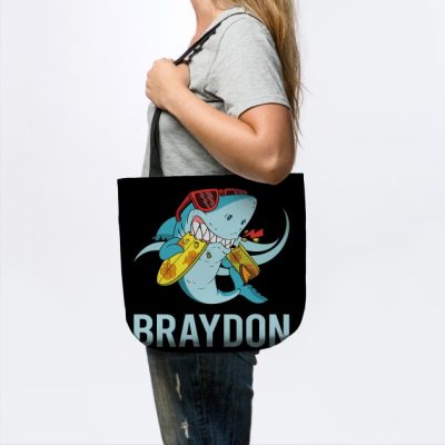 Funny Shark Braydon Name Tote Official Braydon Price Merch