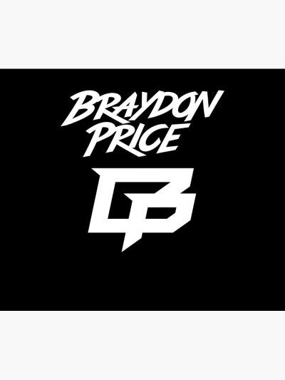 Braydon Price Merch Braydon Price White Logo Tapestry Official Braydon Price Merch