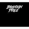 Braydon Price Merch White Logo Tapestry Official Braydon Price Merch