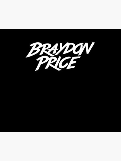 Braydon Price Merch White Logo Tapestry Official Braydon Price Merch