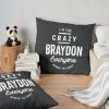 Braydon Personalized Name Birthday Gift Throw Pillow Official Braydon Price Merch