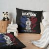 Braydon Name T Shirt - Braydon Eagle Lifetime Member Gift Item Tee Throw Pillow Official Braydon Price Merch