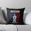 Braydon Name T Shirt - Braydon Eagle Lifetime Member Gift Item Tee Throw Pillow Official Braydon Price Merch