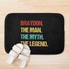 Braydon The Man The Myth The Legend Bath Mat Official Braydon Price Merch