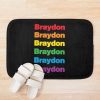 Braydon Pride Boyfriend Equal Rainbow Pride Gay Bath Mat Official Braydon Price Merch