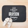 Braydon Personalized Name Birthday Gift Bath Mat Official Braydon Price Merch