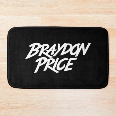 Braydon Price Merch Braydon Price Logo Bath Mat Official Braydon Price Merch