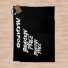 Braydon Price Merch White Logo Throw Blanket Official Braydon Price Merch