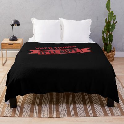 Braydon Price Merch Braydon Price Itll Buff Tee Throw Blanket Official Braydon Price Merch