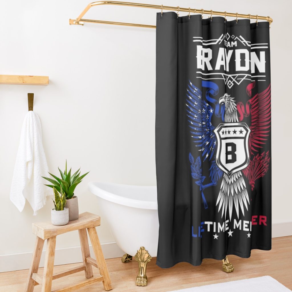 Braydon Name T Shirt - Braydon Eagle Lifetime Member Gift Item Tee Shower Curtain Official Braydon Price Merch