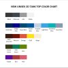 tank top color chart - Braydon Price Store