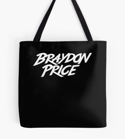 Braydon Price Merch White Logo Tote Bag Official Cow Anime Merch