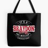 Braydon  Name  - Braydon Thing - Braydon Tote Bag Official Cow Anime Merch