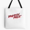 Braydon Price 1 Tote Bag Official Cow Anime Merch