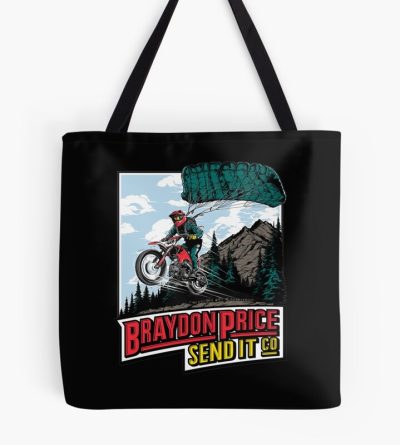 Braydon Price Merch Braydon Price Send It Tote Bag Official Cow Anime Merch