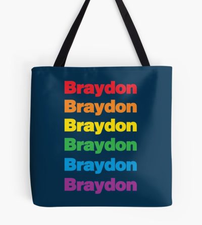 Braydon Pride Boyfriend Equal Rainbow Pride Gay Tote Bag Official Cow Anime Merch