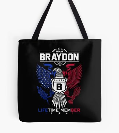 Braydon Name T Shirt - Braydon Eagle Lifetime Member Gift Item Tee Tote Bag Official Cow Anime Merch